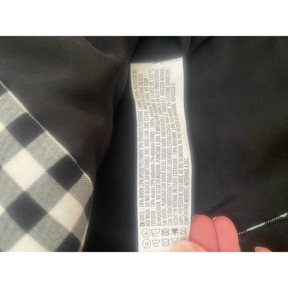 Forever 21 Gingham Blazer Size‎ Small - Picture 4 of 5